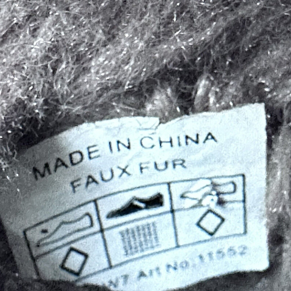 Crocs‎ Cobbler Eva Women's Size 7 Brown Faux Fur Lined Clogs Mules Shoes 11552 - Picture 7 of 10